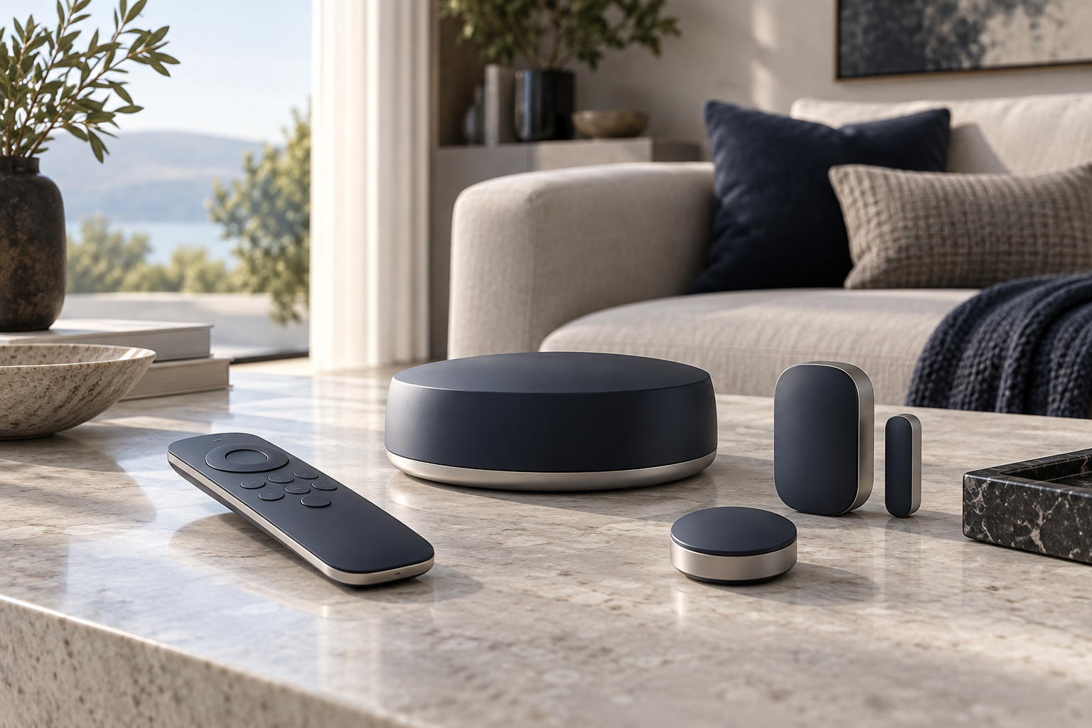 Unbranded illustrative IoT, RCU and Connected Homes