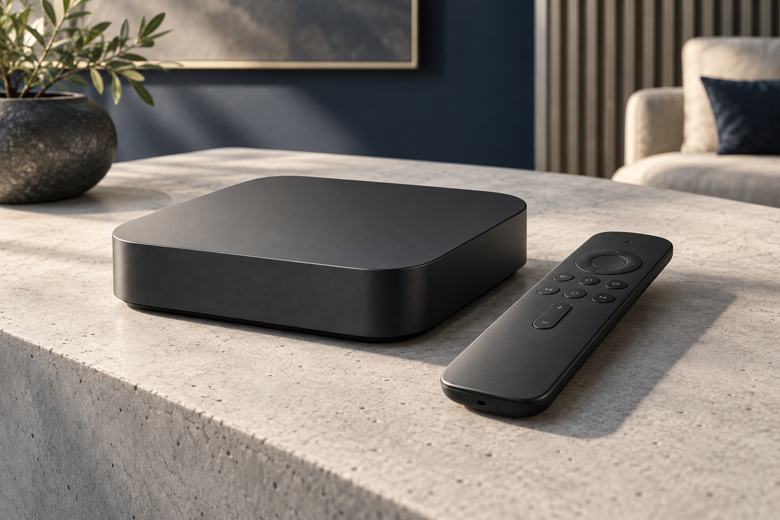 Unbranded set-top box and remote